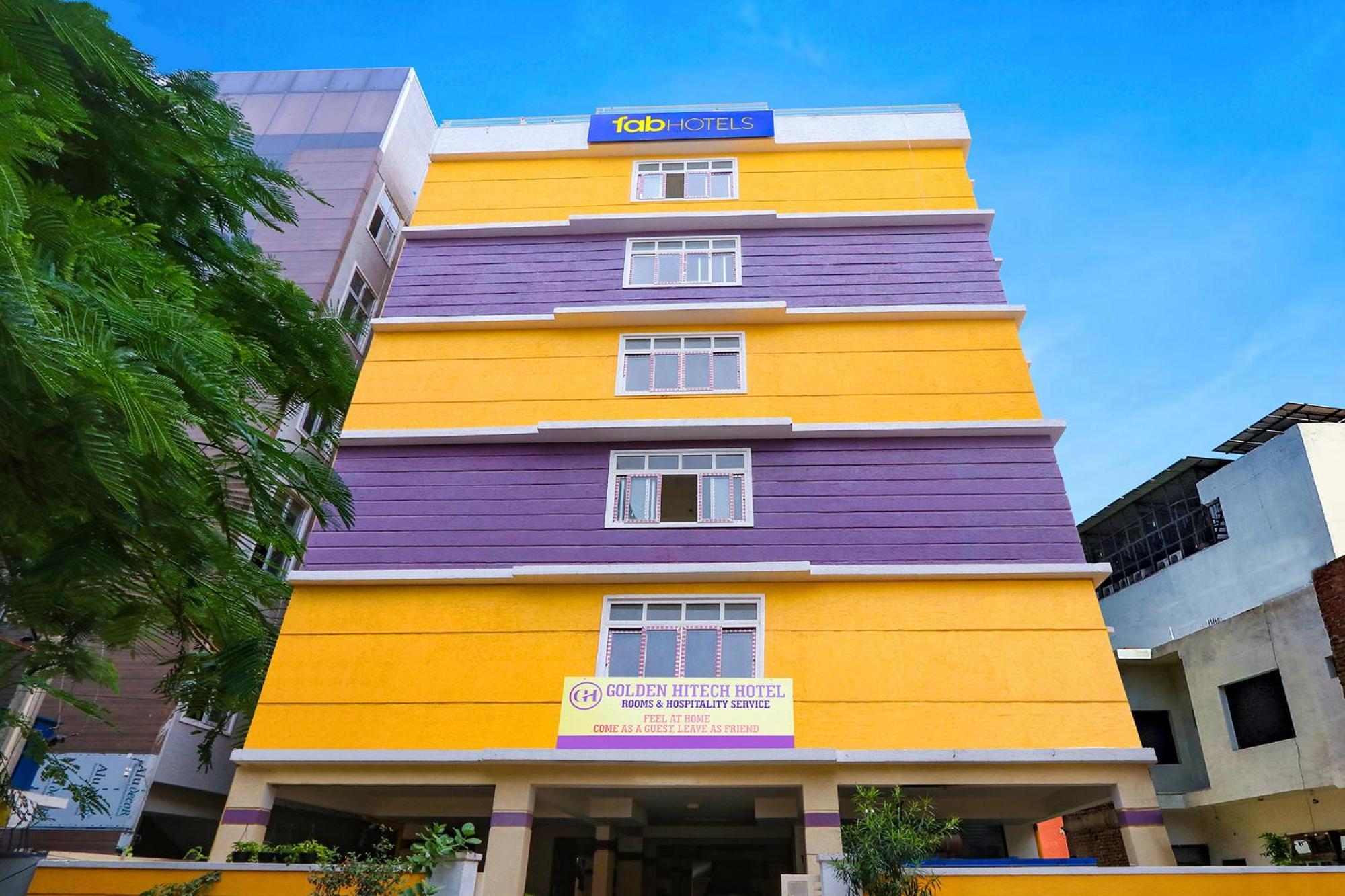 Fabhotel Golden Hitech - Nr Hitech City Haidarábád Kültér fotó